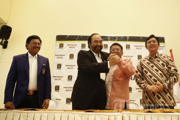 Pertemuan Surya Paloh Dengan Sohibul Iman