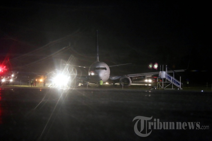 Pesawat Garuda Tergelincir di Jogja