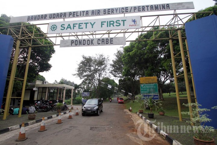Pesawat Latih Jatuh Di Pondok Cabe