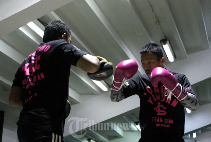 Petinju Daud Yordan Lakukan Latihan Hadapi Yoshitaka Kato