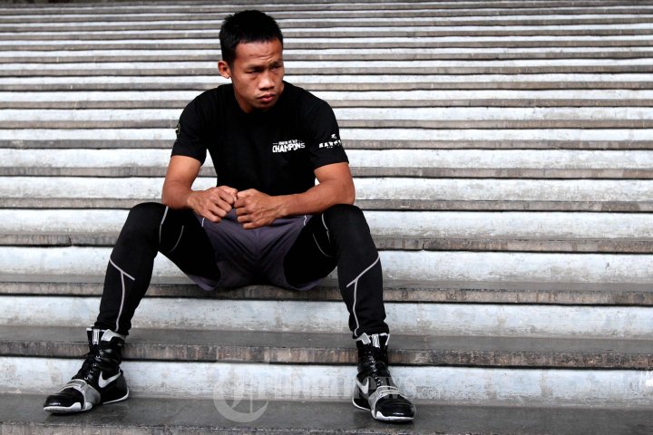 Petinju Daud Yordan Lakukan Latihan Hadapi Yoshitaka Kato