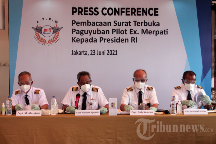 Pilot Eks Merpati Buat Surat Terbuka untuk Presiden