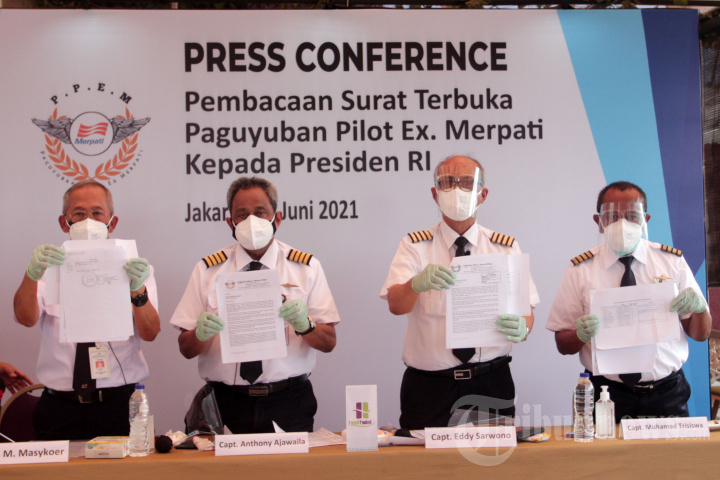 Pilot Eks Merpati Buat Surat Terbuka untuk Presiden