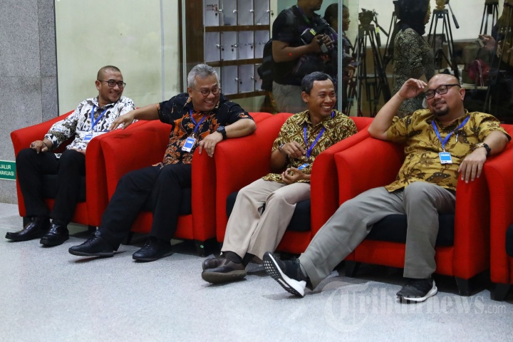 Pimpinan KPU Datangi KPK Konfirmasi Terkait OTT