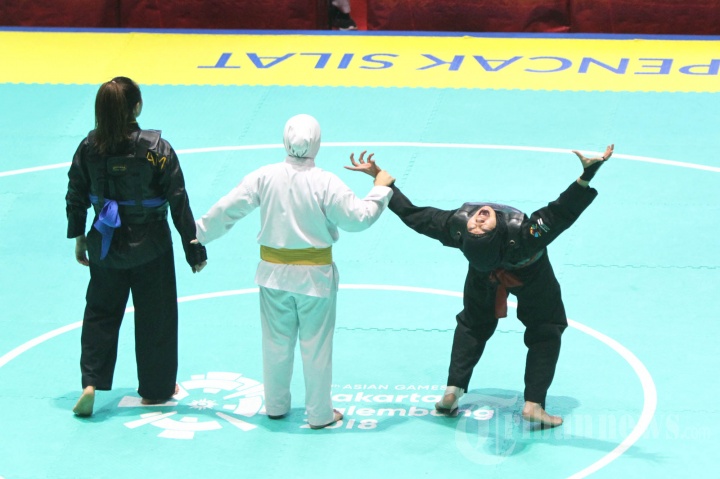 Pipiet Kamelia Kalahkan Pesilat Vietnam