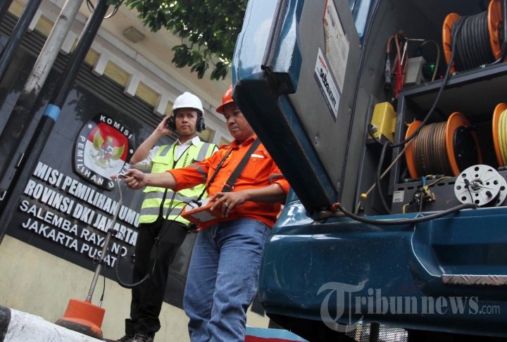 PLN Deteksi Arus Listerik di KPUD DKI Jakarta 