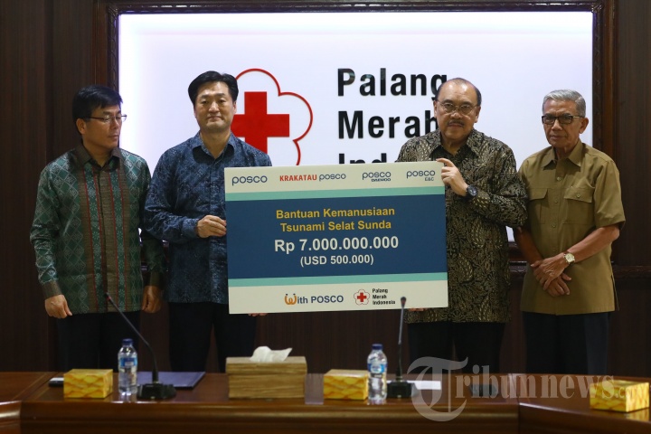 PMI Terima Donasi Untuk Korban Tsunami Selat Sunda