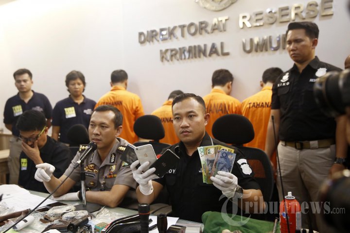 Polda Rilis Pelaku Perampokan Rumah Pondok Indah