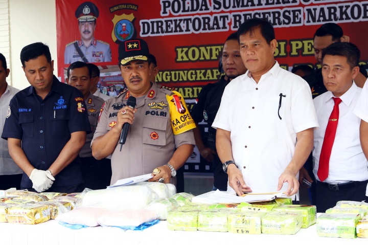 Polda Sumut Gagalkan Peredaran Narkoba
