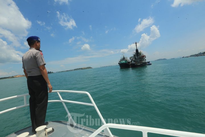 Polisi Perairan Menangkap kapal MT Virgo