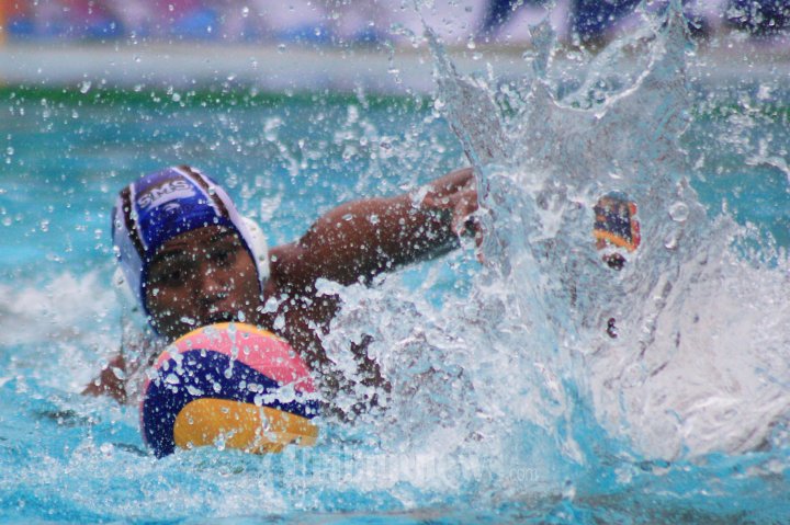 Polo Air Putra DKI vs Polo Air Putra Sumsel di PON XIX Jabar