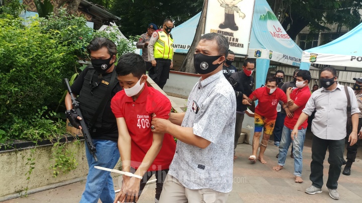 Polres Jakpus Ungkap Kasus Jambret HP Gowes