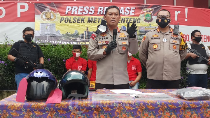 Polres Jakpus Ungkap Kasus Jambret HP Gowes