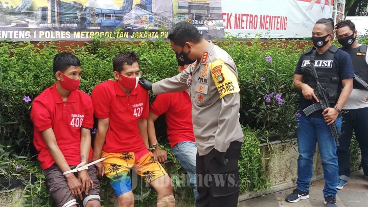 Polres Jakpus Ungkap Kasus Jambret HP Gowes