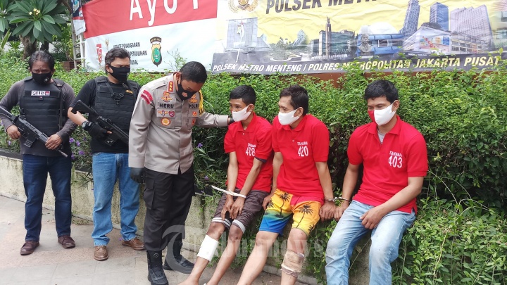 Polres Jakpus Ungkap Kasus Jambret HP Gowes