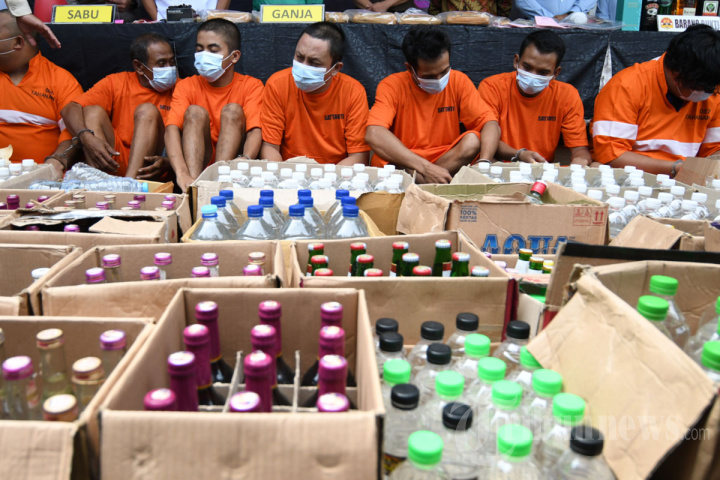 Polres Malang Kota Rilis Hasil Operasi Pekat Semeru