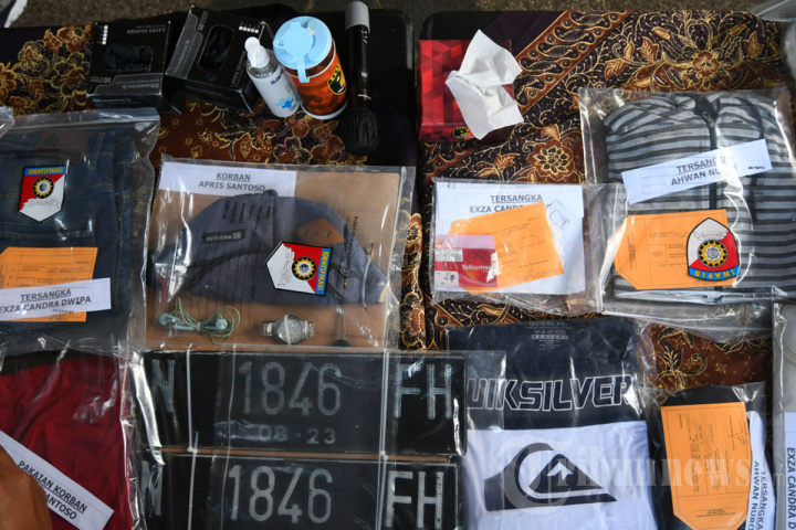 Polres Malang Rilis Pelaku Pembunuhan Sopir Taksi Online