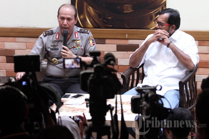 Polri Bertemu Haris Azhar Terkait Pencemaran Nama Baik