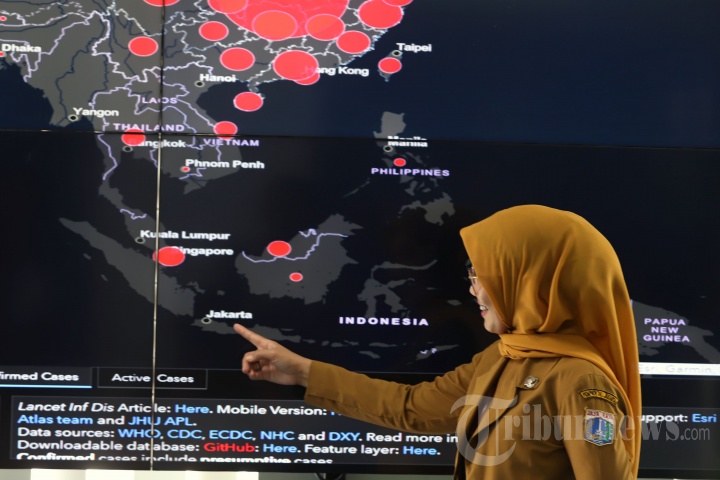 Posko Covid-19 Dinas Kesehatan DKI Jakarta