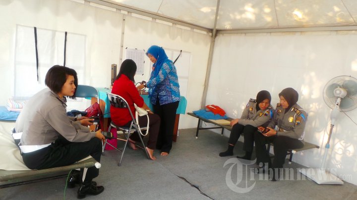 Posko Mudik Tugu Muda Semarang