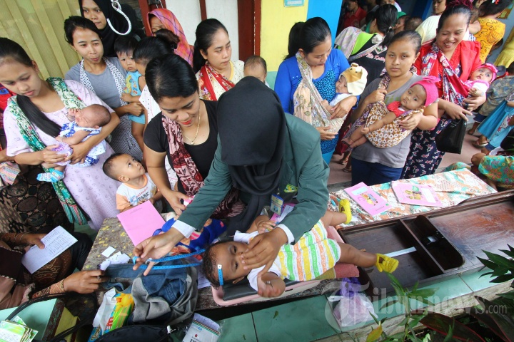 Posyandu Aktif Periksa Kesehatan Balita
