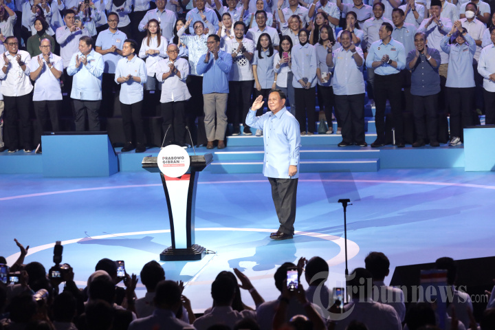 Prabowo Gibran Hadiri Konsolidasi Waktunya Indonesia Maju
