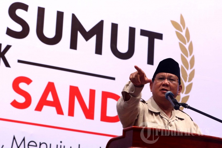 PRABOWO SUBIANTO Hadiri Silaturahmi Akbar di Medan