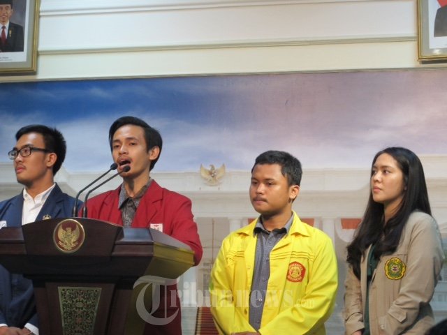 Presiden BEM se-Indonesia Bertemu Presiden Jokowi