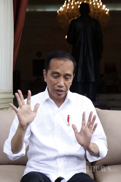 Presiden Imbau Masyarakat untuk Tidak Panik Menghadapi Virus Corona