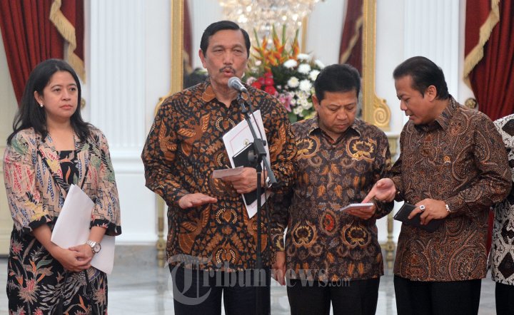Presiden Joko Widodo Bertemu 5 Pimpinan DPR RI