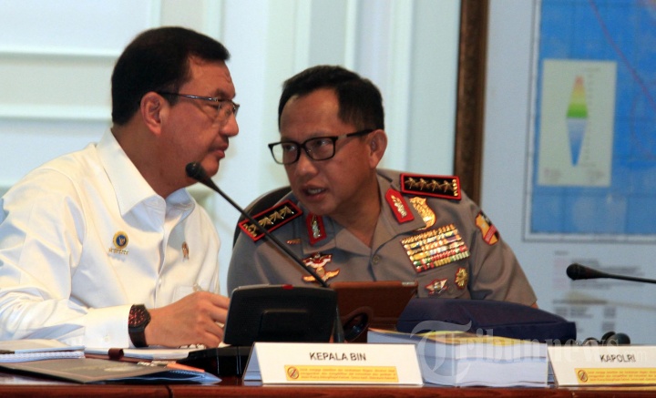 Presiden Joko Widodo Gelar Rapat Terbatas Terorisme