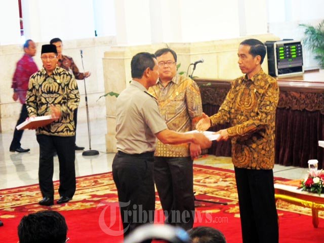 Presiden Joko Widodo Serahkan DIPA 2015