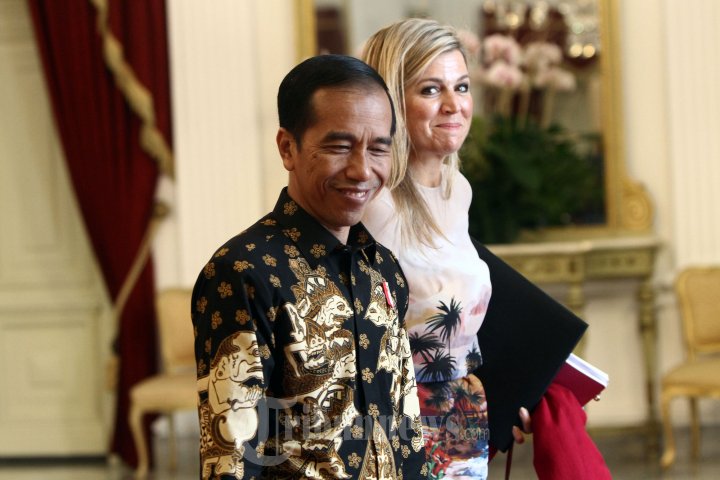 Presiden Joko Widodo Terima Kunjungan Ratu Belanda Maxima