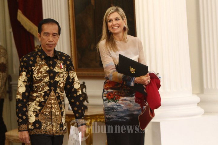Presiden Joko Widodo Terima Kunjungan Ratu Belanda Maxima