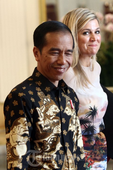 Presiden Joko Widodo Terima Kunjungan Ratu Belanda Maxima