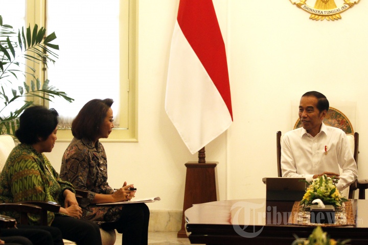 Presiden Jokowi Bertemu Pansel Capim KPK