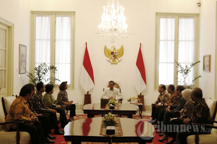 Presiden Jokowi Bertemu Pansel Capim KPK