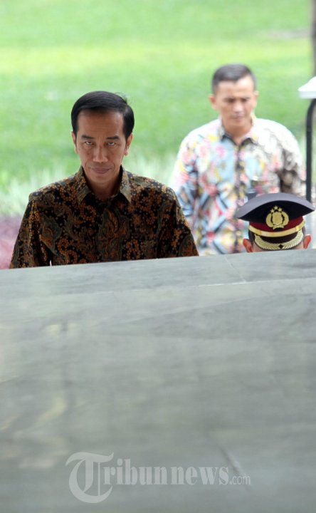 Presiden Jokowi Bertemu Pedagang Beras di Istana