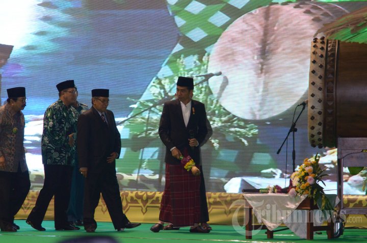 Presiden Jokowi Buka Muktamar NU