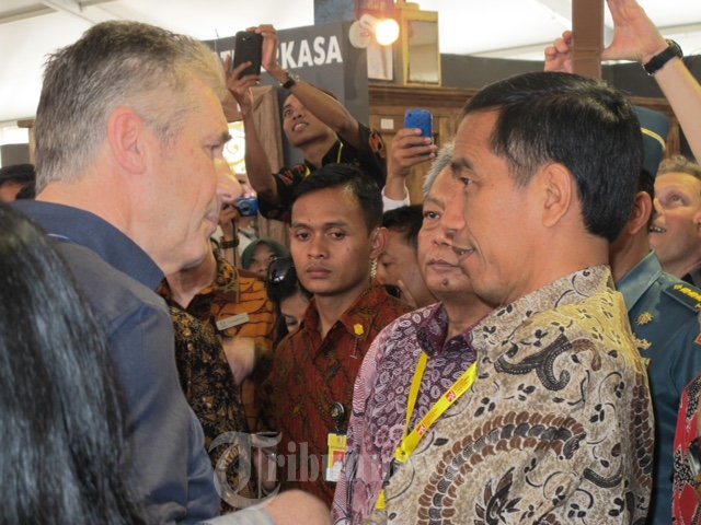 Presiden Jokowi Buka Pameran IFEX 2015