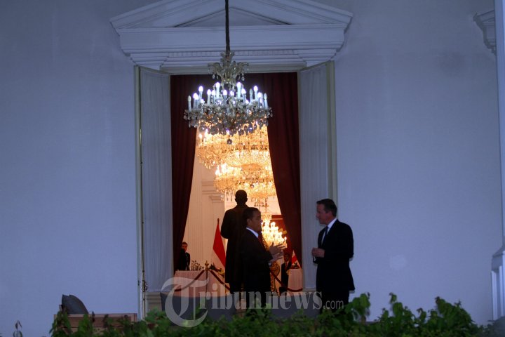 Presiden Jokowi Dikunjungi PM Inggris David Cameron