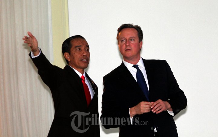 Presiden Jokowi Dikunjungi PM Inggris David Cameron
