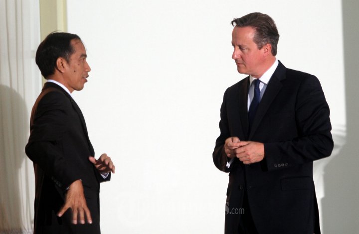 Presiden Jokowi Dikunjungi PM Inggris David Cameron