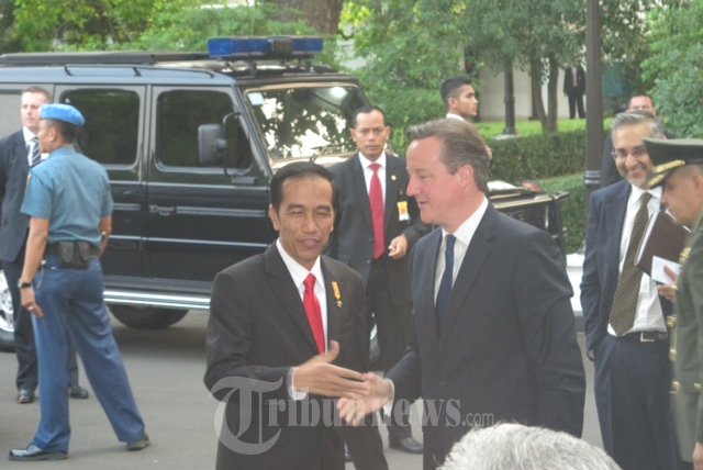 Presiden Jokowi Dikunjungi PM PKBR YM Tuan David Cameron