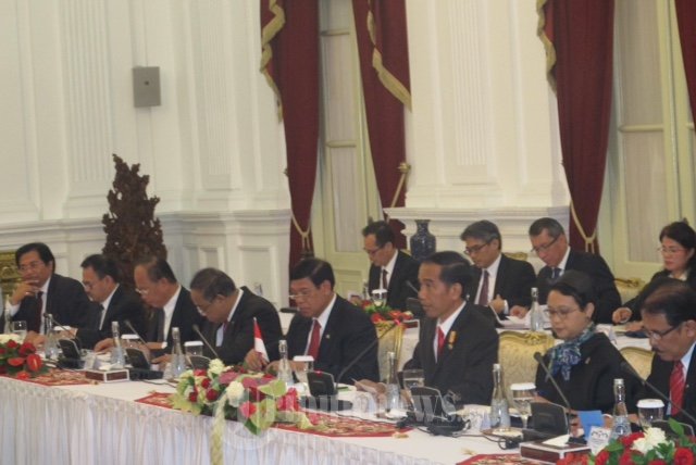 Presiden Jokowi Dikunjungi PM PKBR YM Tuan David Cameron