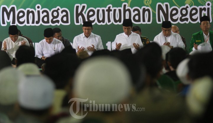 Presiden Jokowi Hadiri Istighotsah PBNU