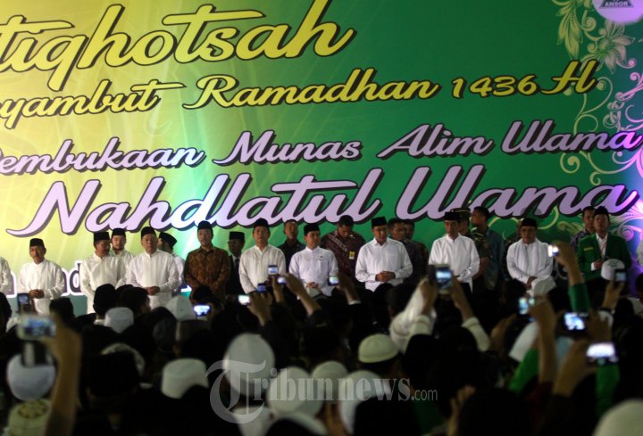 Presiden Jokowi Hadiri Istighotsah PBNU