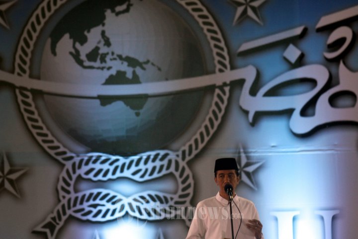 Presiden Jokowi Hadiri Istighotsah PBNU