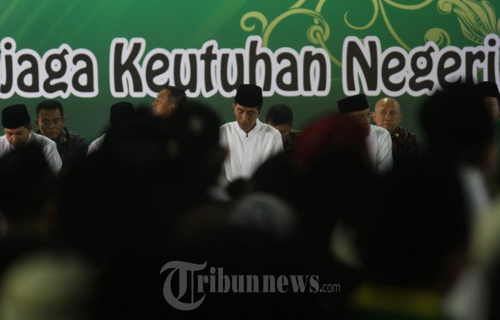 Presiden Jokowi Hadiri Istighotsah PBNU