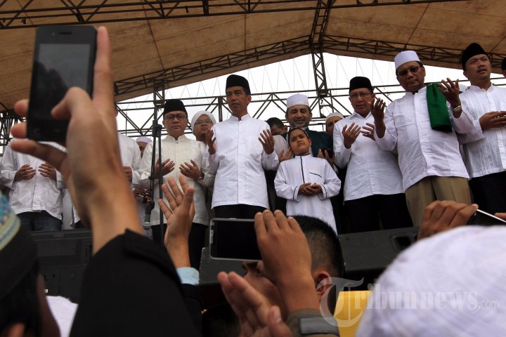 Presiden Jokowi Hadiri Perayaan Maulid Nabi